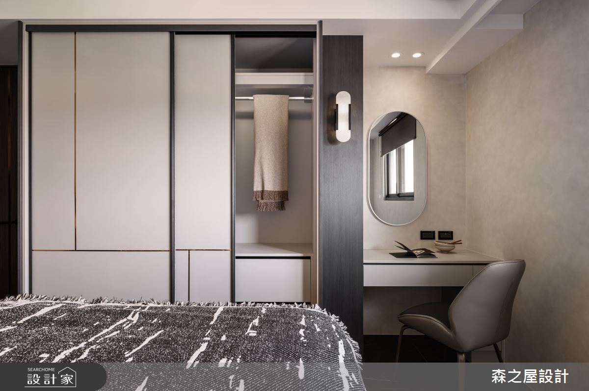 35坪毛胚屋＿現代風臥室案例圖片＿森之屋室內設計＿森之屋_雲影流光之41