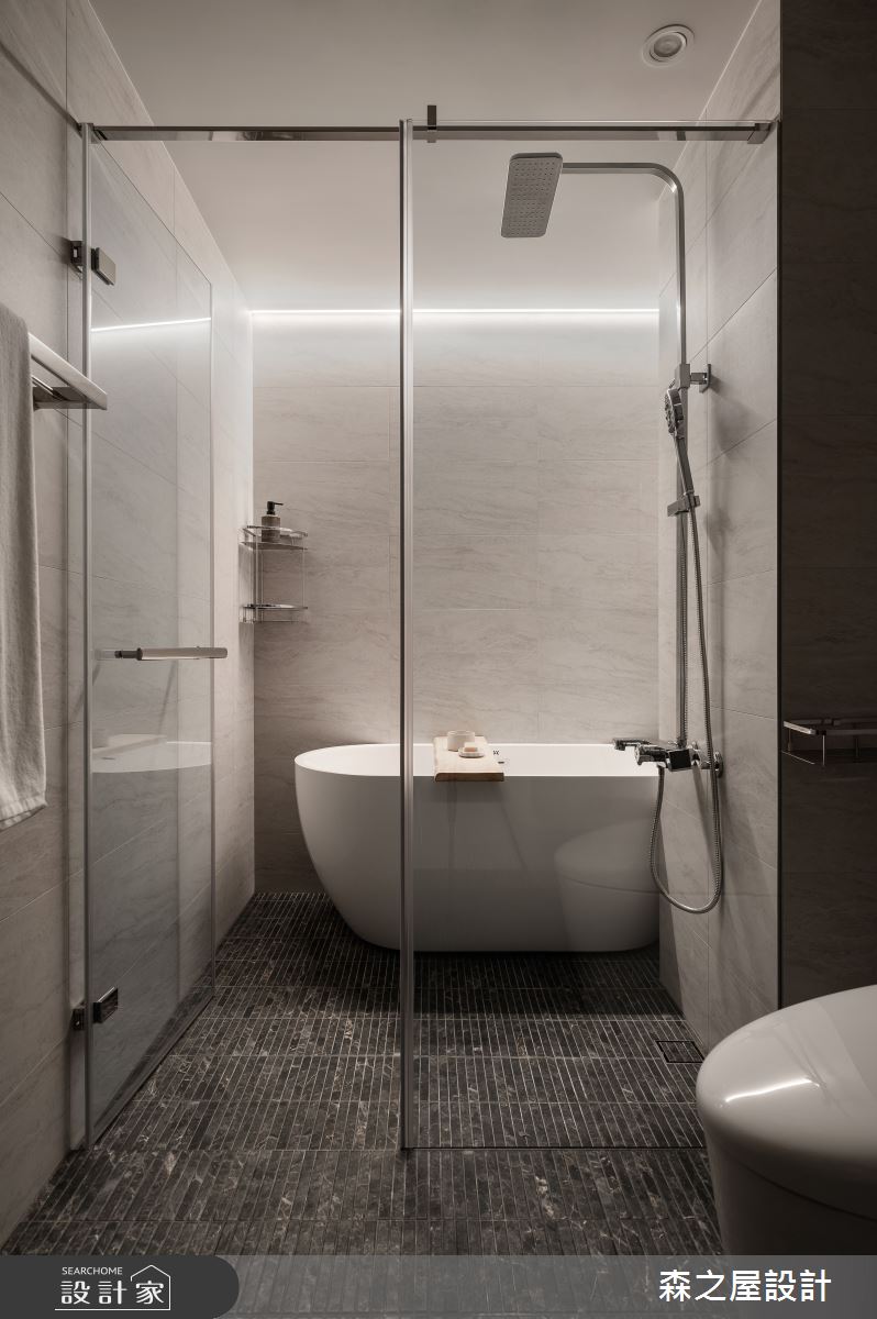 35坪毛胚屋＿現代風浴室案例圖片＿森之屋室內設計＿森之屋_雲影流光之47
