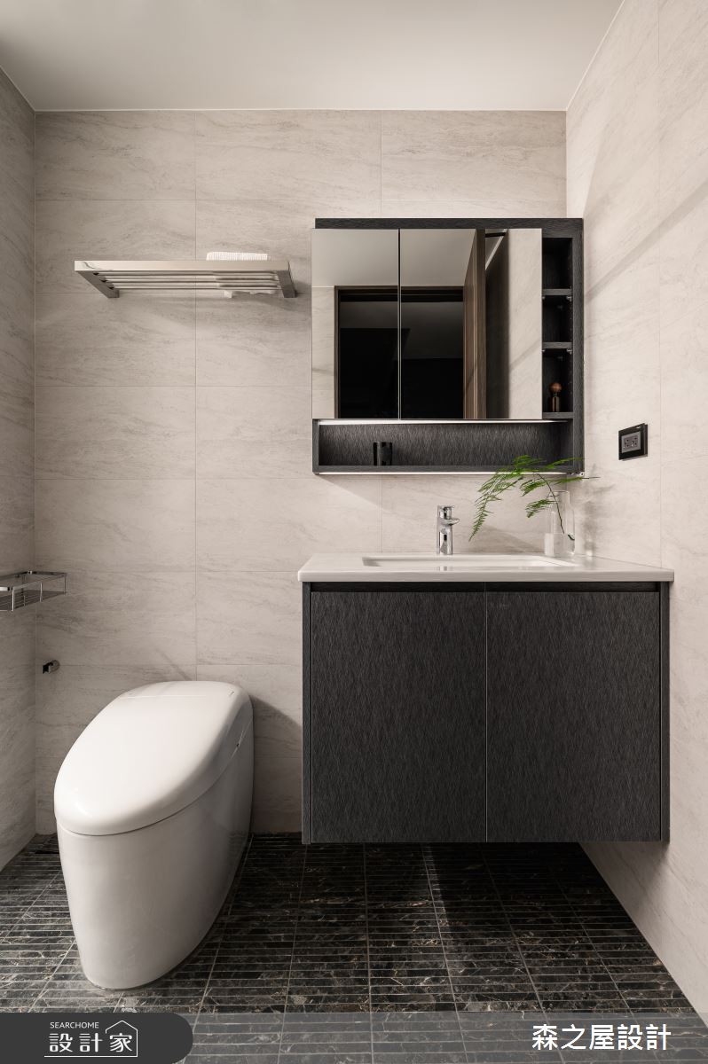35坪毛胚屋＿現代風浴室案例圖片＿森之屋室內設計＿森之屋_雲影流光之53