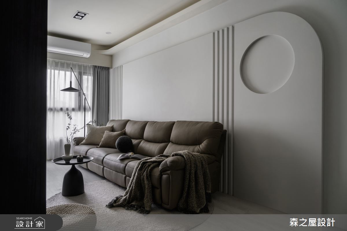 16坪新成屋(5年以下)＿現代風客廳案例圖片＿森之屋室內設計＿森之屋_序影緩景之9