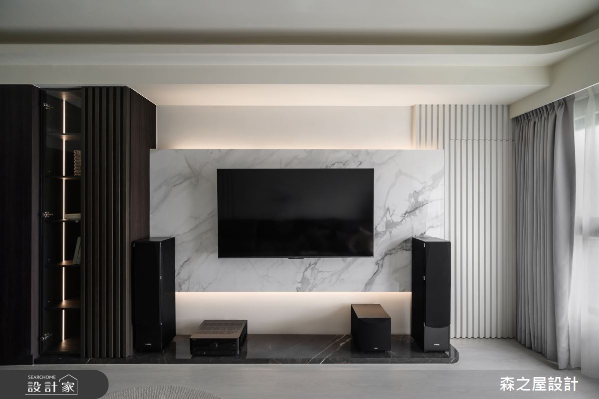 16坪新成屋(5年以下)＿現代風客廳案例圖片＿森之屋室內設計＿森之屋_序影緩景之15