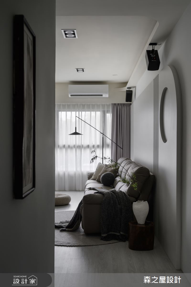 16坪新成屋(5年以下)＿現代風客廳案例圖片＿森之屋室內設計＿森之屋_序影緩景之6