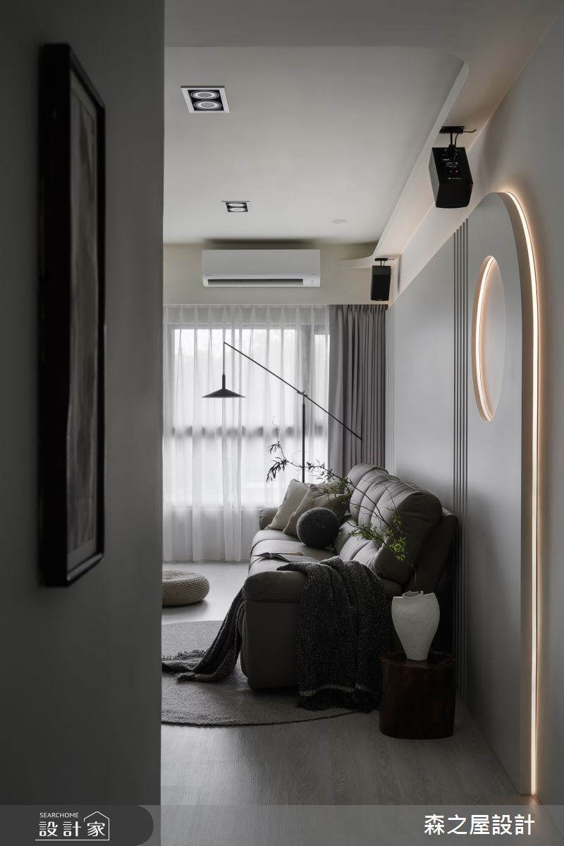 16坪新成屋(5年以下)＿現代風客廳案例圖片＿森之屋室內設計＿森之屋_序影緩景之7