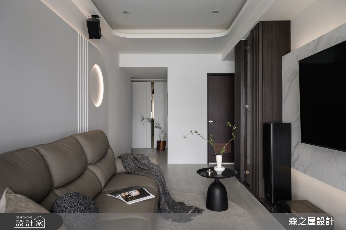 16坪新成屋(5年以下)＿現代風客廳案例圖片＿森之屋室內設計＿森之屋_序影緩景之23