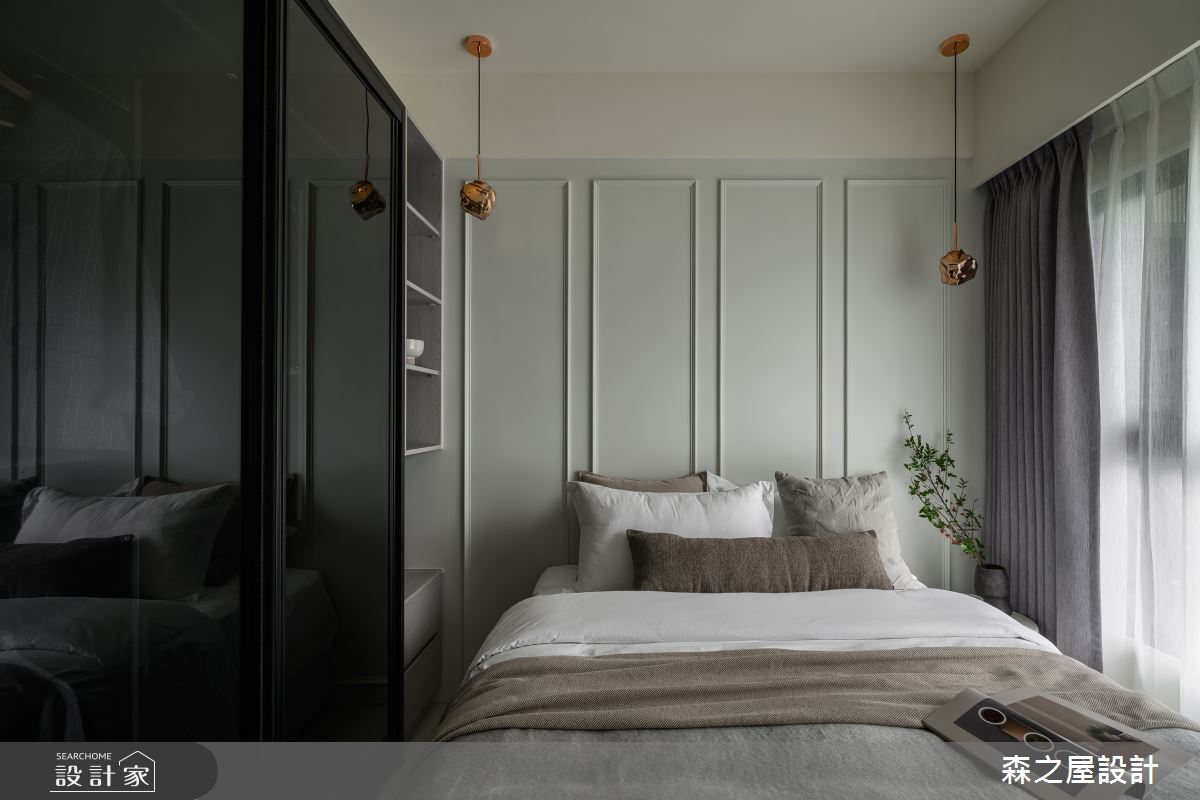 16坪新成屋(5年以下)＿現代風臥室案例圖片＿森之屋室內設計＿森之屋_序影緩景之25