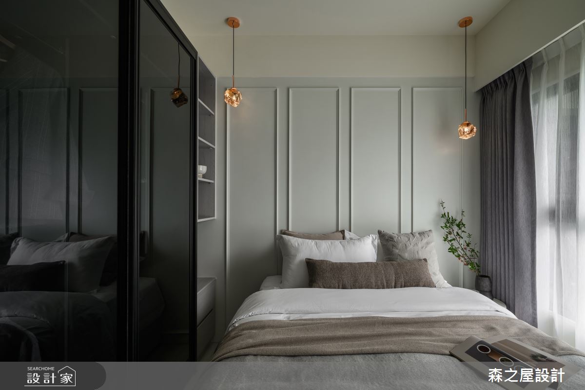 16坪新成屋(5年以下)＿現代風臥室案例圖片＿森之屋室內設計＿森之屋_序影緩景之26