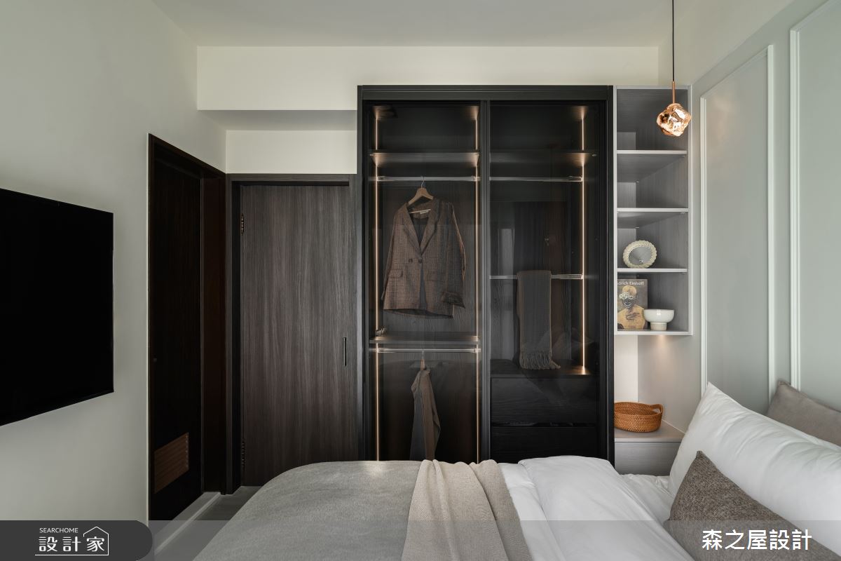 16坪新成屋(5年以下)＿現代風臥室案例圖片＿森之屋室內設計＿森之屋_序影緩景之29