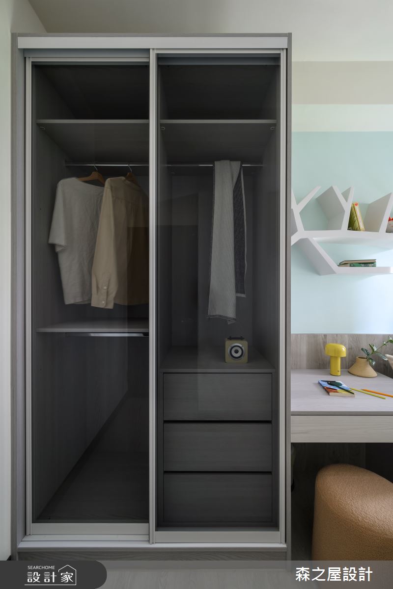 16坪新成屋(5年以下)＿現代風兒童房兒童房案例圖片＿森之屋室內設計＿森之屋_序影緩景之33