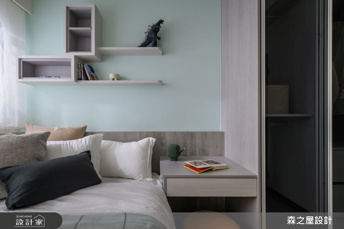 16坪新成屋(5年以下)＿現代風兒童房兒童房案例圖片＿森之屋室內設計＿森之屋_序影緩景之38