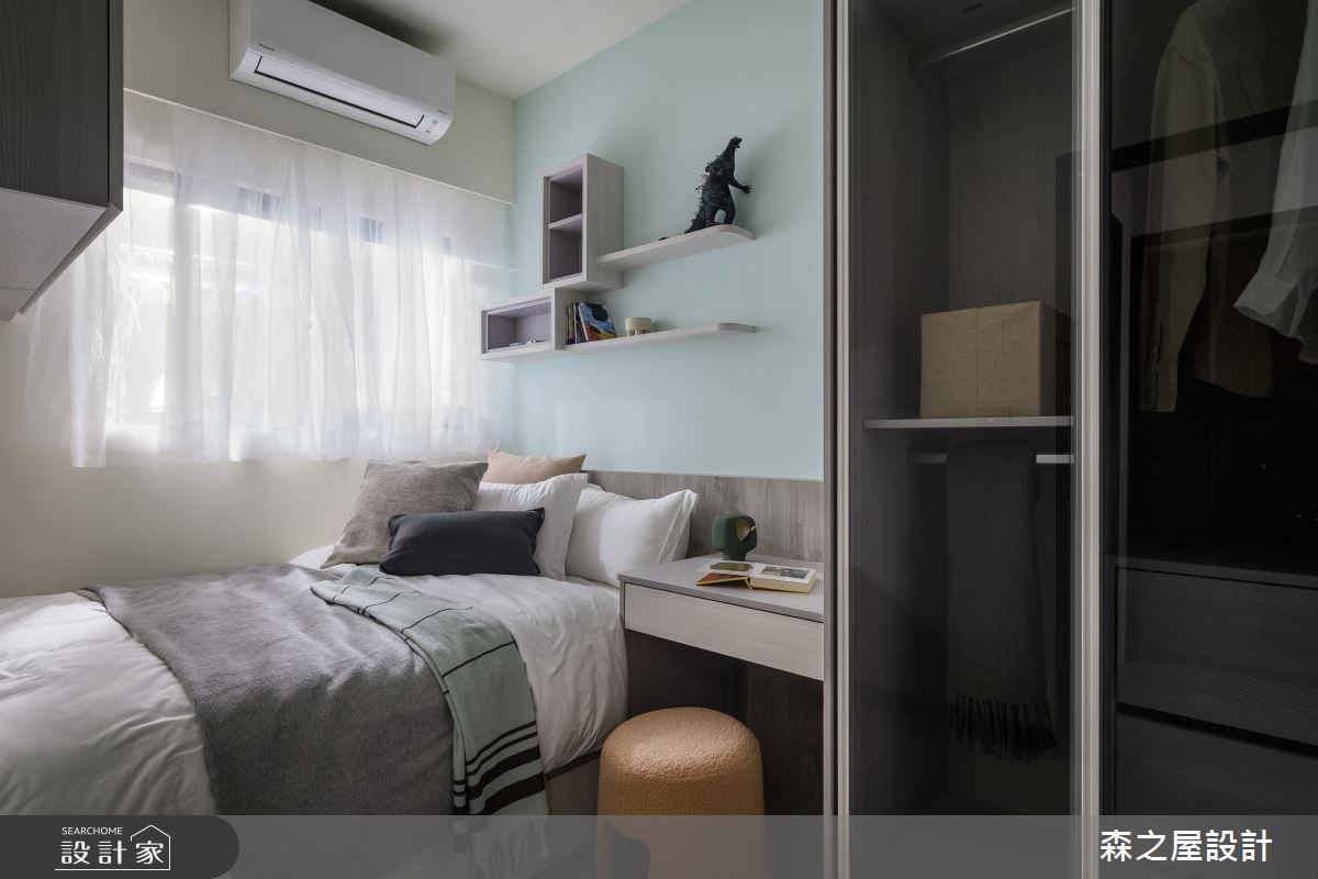 16坪新成屋(5年以下)＿現代風兒童房兒童房案例圖片＿森之屋室內設計＿森之屋_序影緩景之37