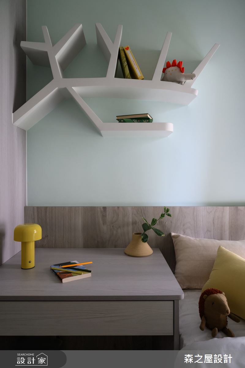16坪新成屋(5年以下)＿現代風兒童房兒童房案例圖片＿森之屋室內設計＿森之屋_序影緩景之35