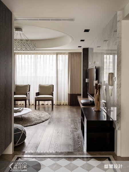 50坪老屋(16~30年)＿休閒風客廳案例圖片＿FUGE GROUP 馥閣設計集團＿馥閣_遊藝。鏤刻家族記憶之1