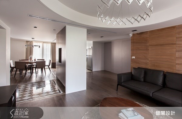 50坪老屋(16~30年)＿休閒風客廳案例圖片＿FUGE GROUP 馥閣設計集團＿馥閣_遊藝。鏤刻家族記憶之4