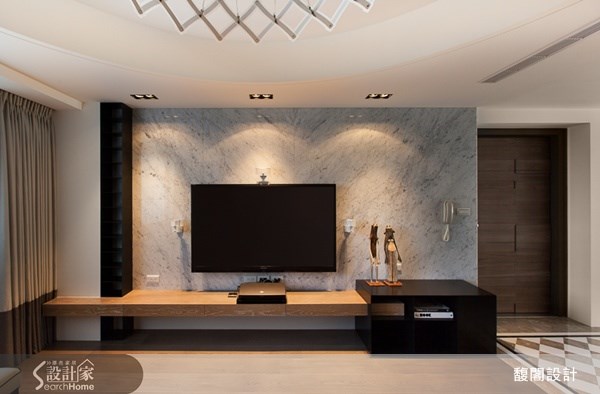 50坪老屋(16~30年)＿休閒風客廳案例圖片＿FUGE GROUP 馥閣設計集團＿馥閣_遊藝。鏤刻家族記憶之6