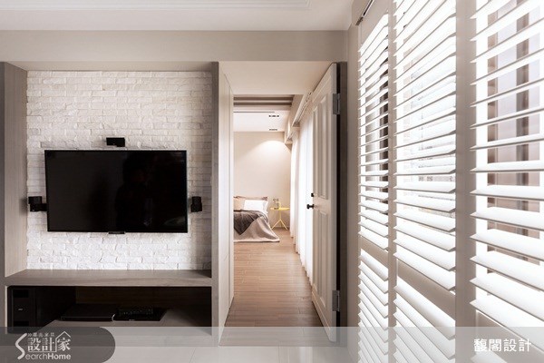 26坪新成屋(5年以下)＿美式風客廳案例圖片＿FUGE GROUP 馥閣設計集團＿馥閣_用草綠、鮮黃色彩，打造輕快舒適美式風格之3