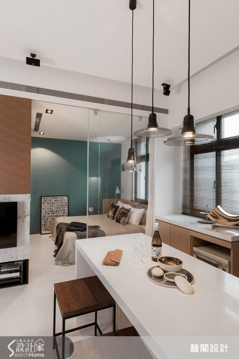 12坪新成屋(5年以下)＿簡約風餐廳案例圖片＿FUGE GROUP 馥閣設計集團＿馥閣_挺身舒展吧！誰說三米六一定要做夾層？之19