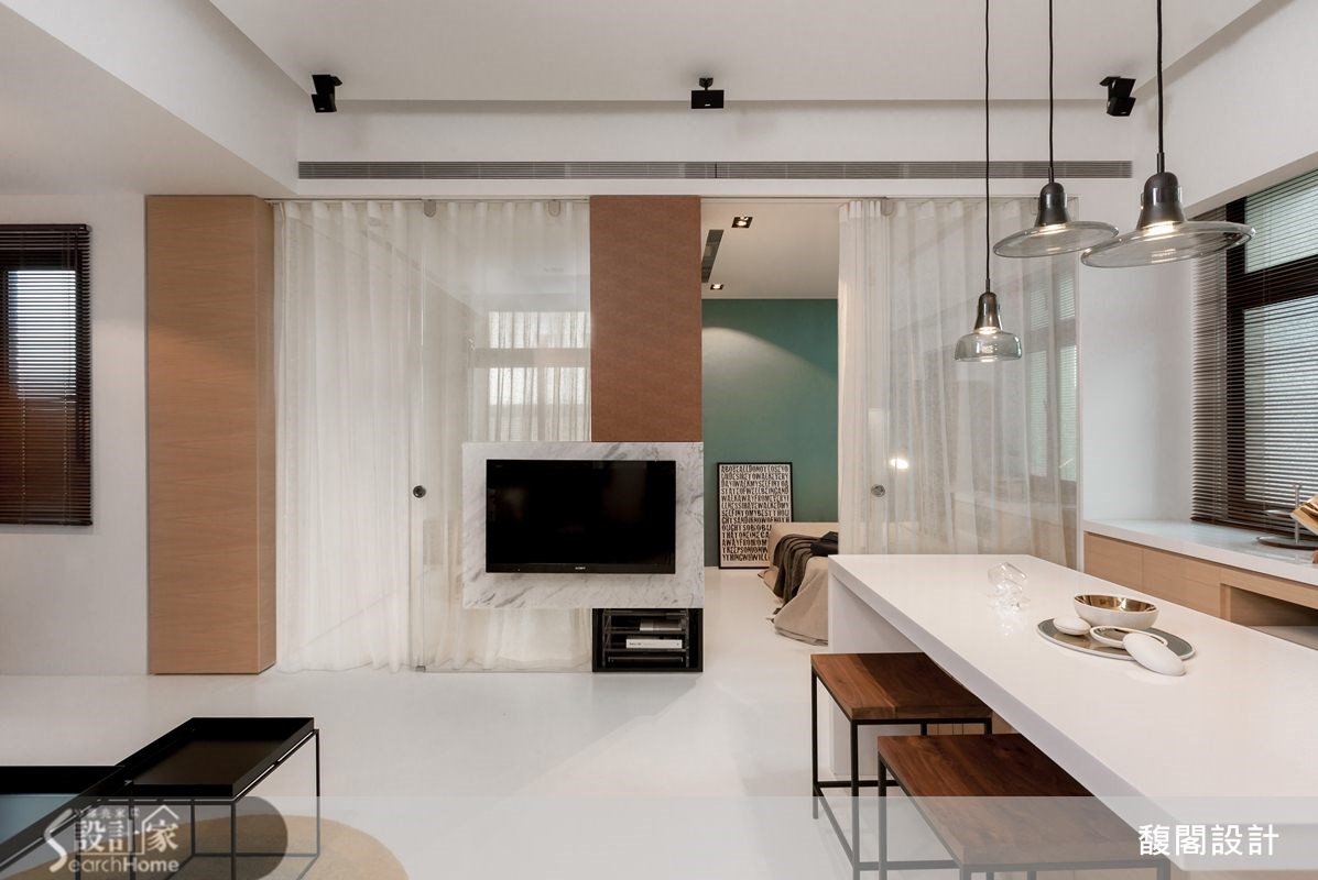 12坪新成屋(5年以下)＿簡約風餐廳案例圖片＿FUGE GROUP 馥閣設計集團＿馥閣_挺身舒展吧！誰說三米六一定要做夾層？之23
