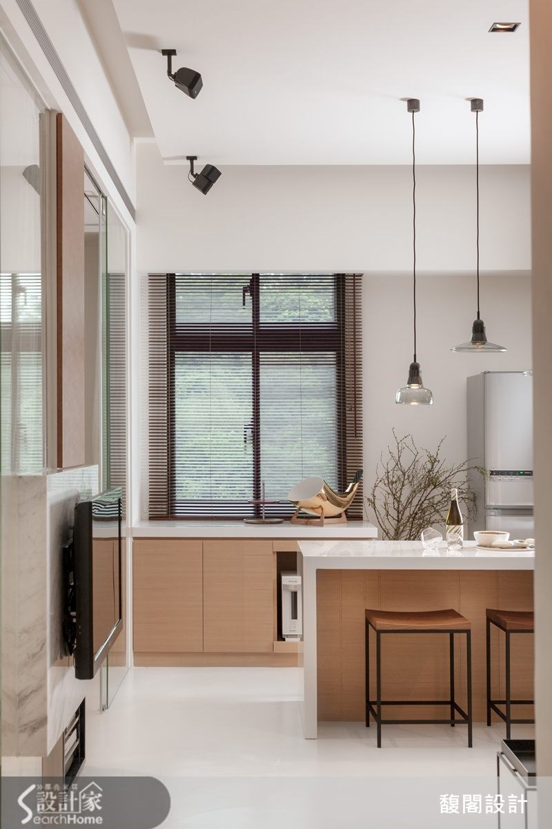 12坪新成屋(5年以下)＿簡約風餐廳案例圖片＿FUGE GROUP 馥閣設計集團＿馥閣_挺身舒展吧！誰說三米六一定要做夾層？之15