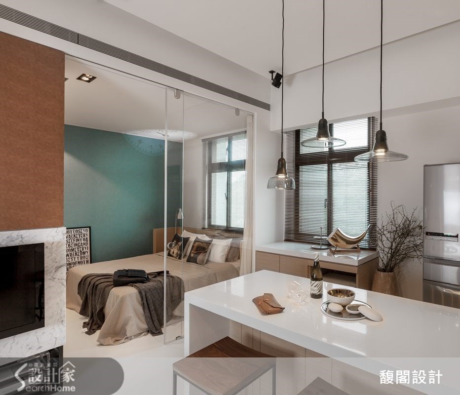 12坪新成屋(5年以下)＿簡約風餐廳案例圖片＿FUGE GROUP 馥閣設計集團＿馥閣_挺身舒展吧！誰說三米六一定要做夾層？之20