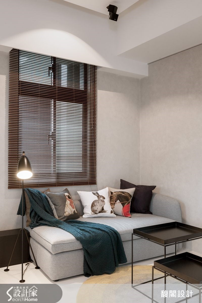 12坪新成屋(5年以下)＿簡約風客廳案例圖片＿FUGE GROUP 馥閣設計集團＿馥閣_挺身舒展吧！誰說三米六一定要做夾層？之6