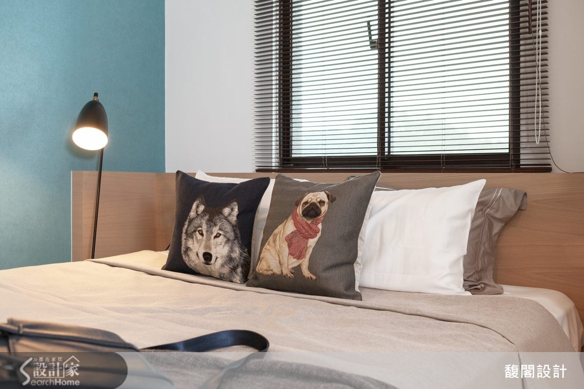 12坪新成屋(5年以下)＿簡約風臥室案例圖片＿FUGE GROUP 馥閣設計集團＿馥閣_挺身舒展吧！誰說三米六一定要做夾層？之1