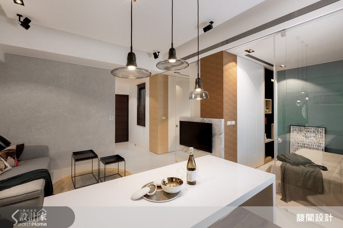 12坪新成屋(5年以下)＿簡約風餐廳案例圖片＿FUGE GROUP 馥閣設計集團＿馥閣_挺身舒展吧！誰說三米六一定要做夾層？之22