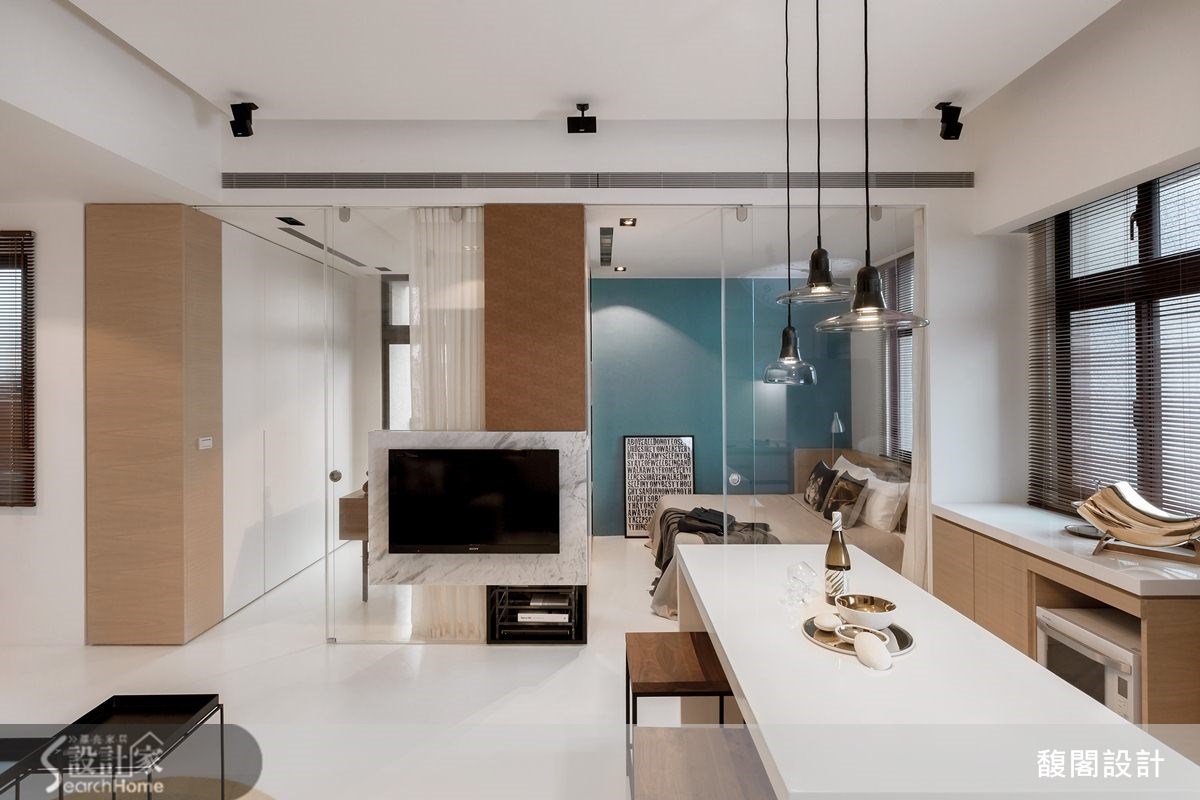 12坪新成屋(5年以下)＿簡約風餐廳案例圖片＿FUGE GROUP 馥閣設計集團＿馥閣_挺身舒展吧！誰說三米六一定要做夾層？之24