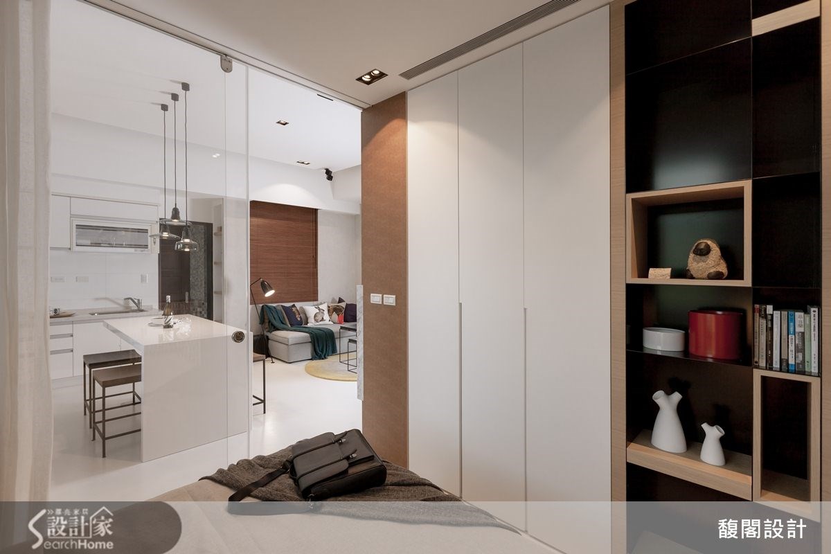 12坪新成屋(5年以下)＿簡約風臥室案例圖片＿FUGE GROUP 馥閣設計集團＿馥閣_挺身舒展吧！誰說三米六一定要做夾層？之30