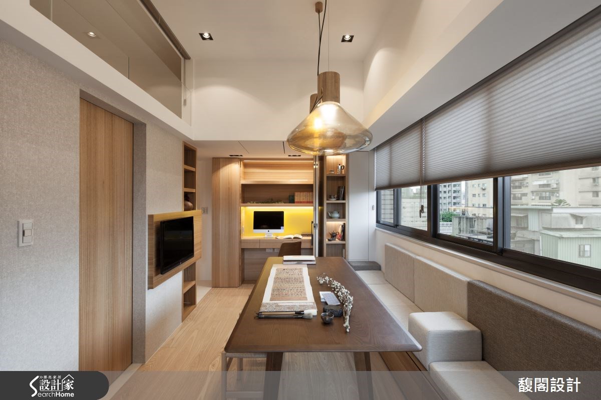 8坪中古屋(5~15年)＿療癒風書房案例圖片＿FUGE GROUP 馥閣設計集團＿馥閣_超乎想像的3米6全能機關屋之3