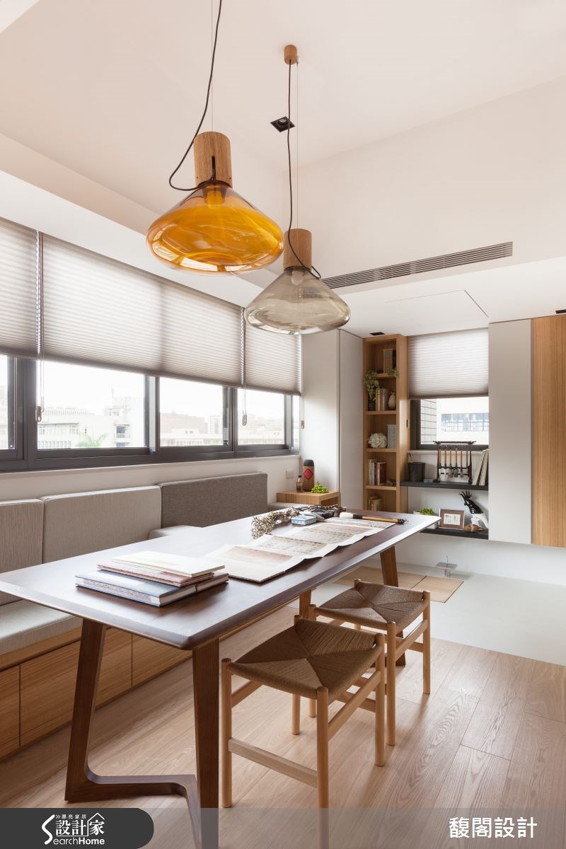 8坪中古屋(5~15年)＿療癒風書房案例圖片＿FUGE GROUP 馥閣設計集團＿馥閣_超乎想像的3米6全能機關屋之5