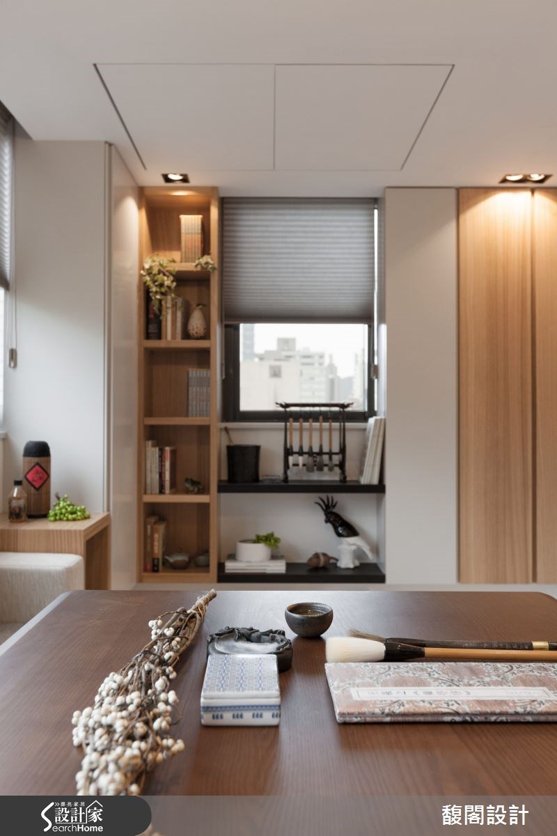 8坪中古屋(5~15年)＿療癒風書房案例圖片＿FUGE GROUP 馥閣設計集團＿馥閣_超乎想像的3米6全能機關屋之9