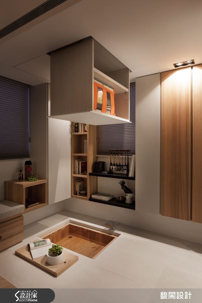 8坪中古屋(5~15年)＿療癒風書房案例圖片＿FUGE GROUP 馥閣設計集團＿馥閣_超乎想像的3米6全能機關屋之10