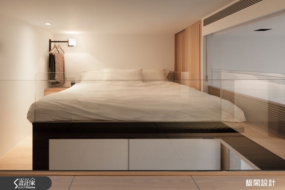 8坪中古屋(5~15年)＿療癒風臥室案例圖片＿FUGE GROUP 馥閣設計集團＿馥閣_超乎想像的3米6全能機關屋之17