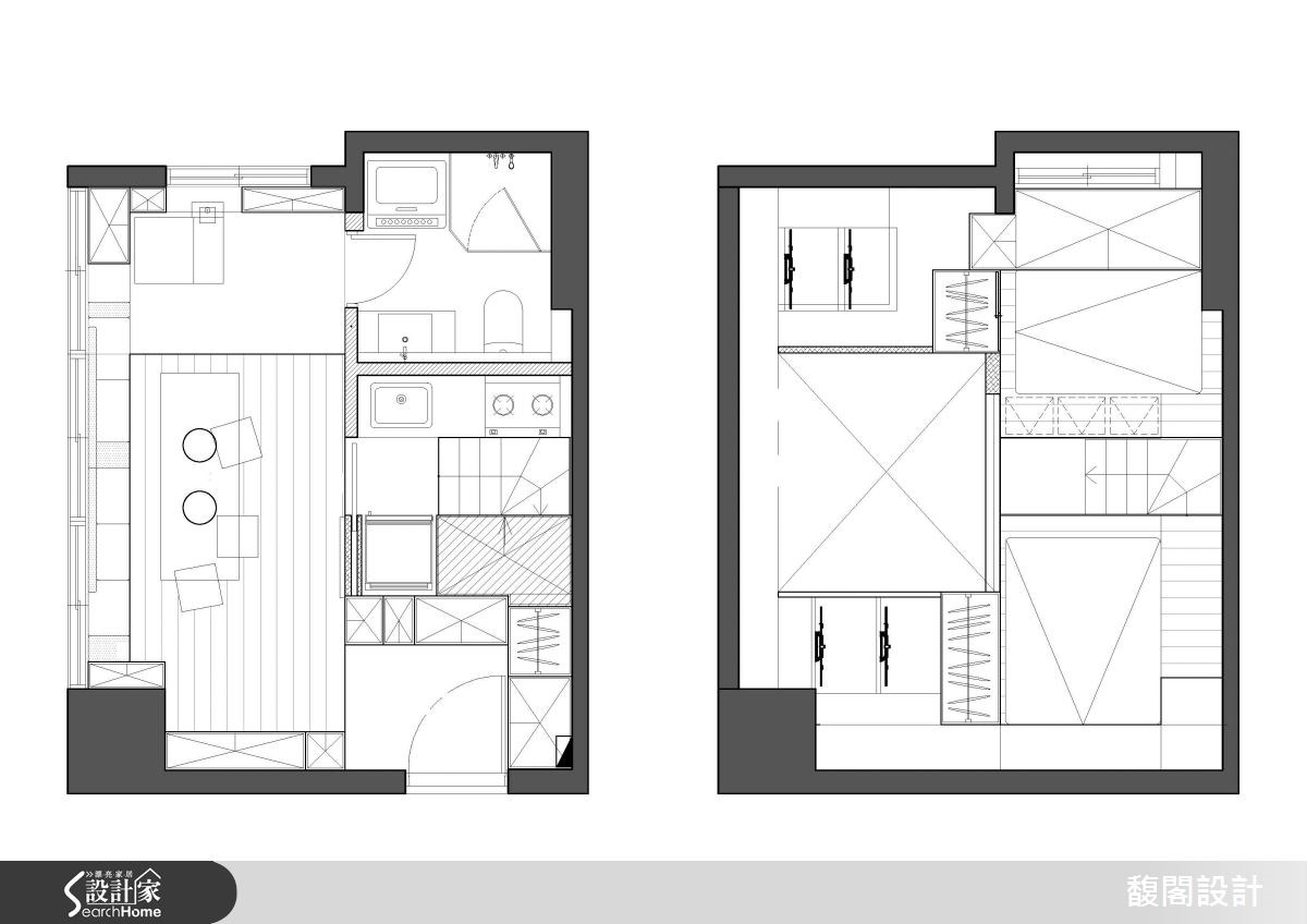8坪中古屋(5~15年)＿療癒風案例圖片＿FUGE GROUP 馥閣設計集團＿馥閣_超乎想像的3米6全能機關屋之22