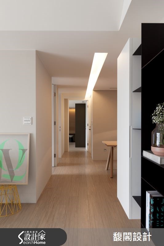 36坪新成屋(5年以下)＿混搭風走廊案例圖片＿FUGE GROUP 馥閣設計集團＿馥閣_盛夏派對之11