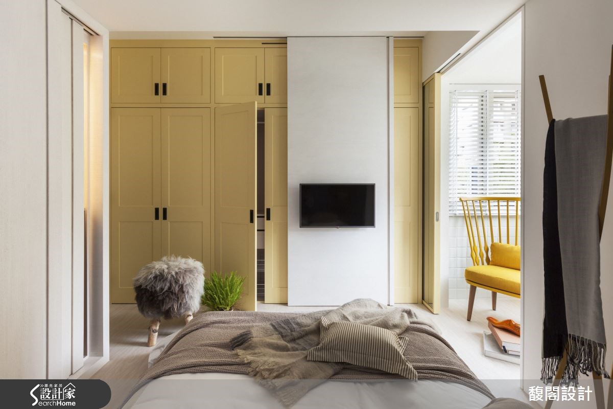 25坪老屋(16~30年)＿鄉村風臥室案例圖片＿FUGE GROUP 馥閣設計集團＿馥閣_繽紛色彩，一家人的童趣空間之18