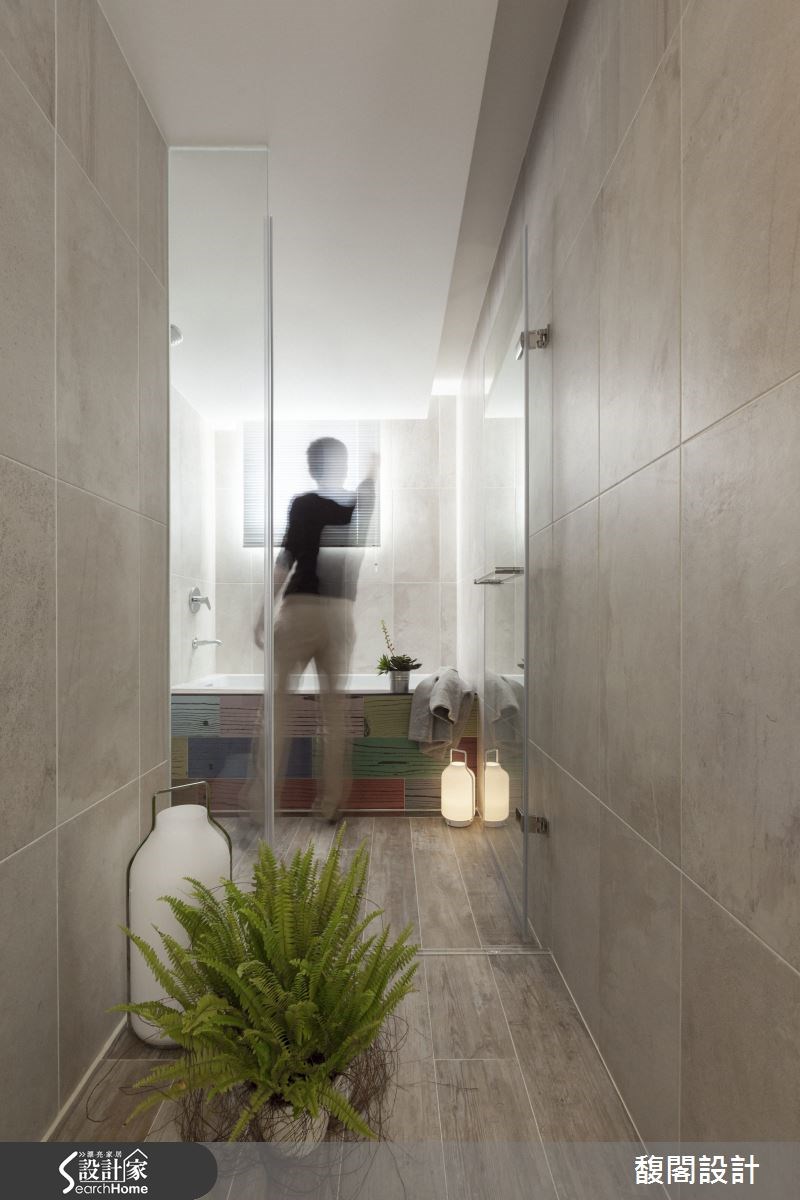 25坪老屋(16~30年)＿鄉村風浴室案例圖片＿FUGE GROUP 馥閣設計集團＿馥閣_繽紛色彩，一家人的童趣空間之21