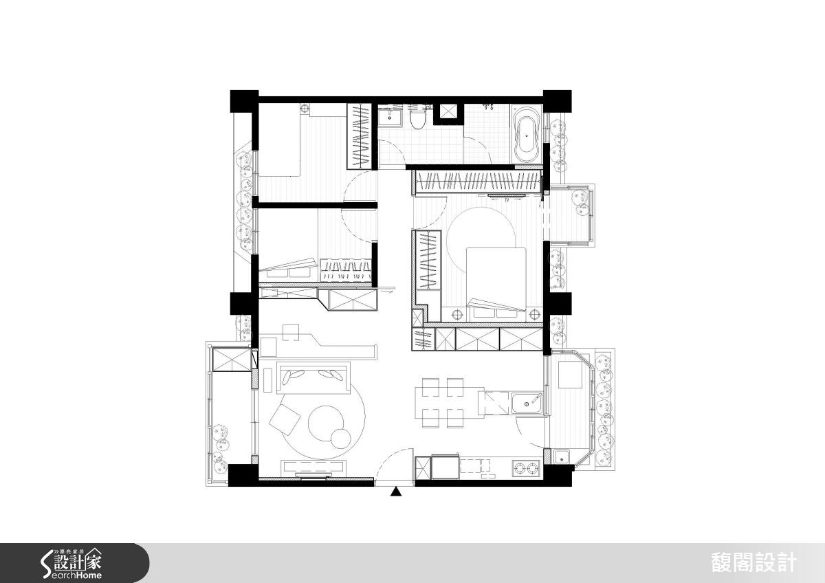 25坪老屋(16~30年)＿鄉村風案例圖片＿FUGE GROUP 馥閣設計集團＿馥閣_繽紛色彩，一家人的童趣空間之25