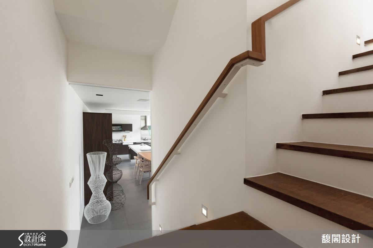 新成屋(5年以下)＿簡約風樓梯案例圖片＿FUGE GROUP 馥閣設計集團＿馥閣_生活軌跡之26