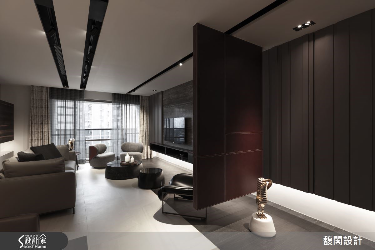 40坪中古屋(5~15年)＿奢華風客廳案例圖片＿FUGE GROUP 馥閣設計集團＿馥閣_閒適時光 享受人生的下半場之2