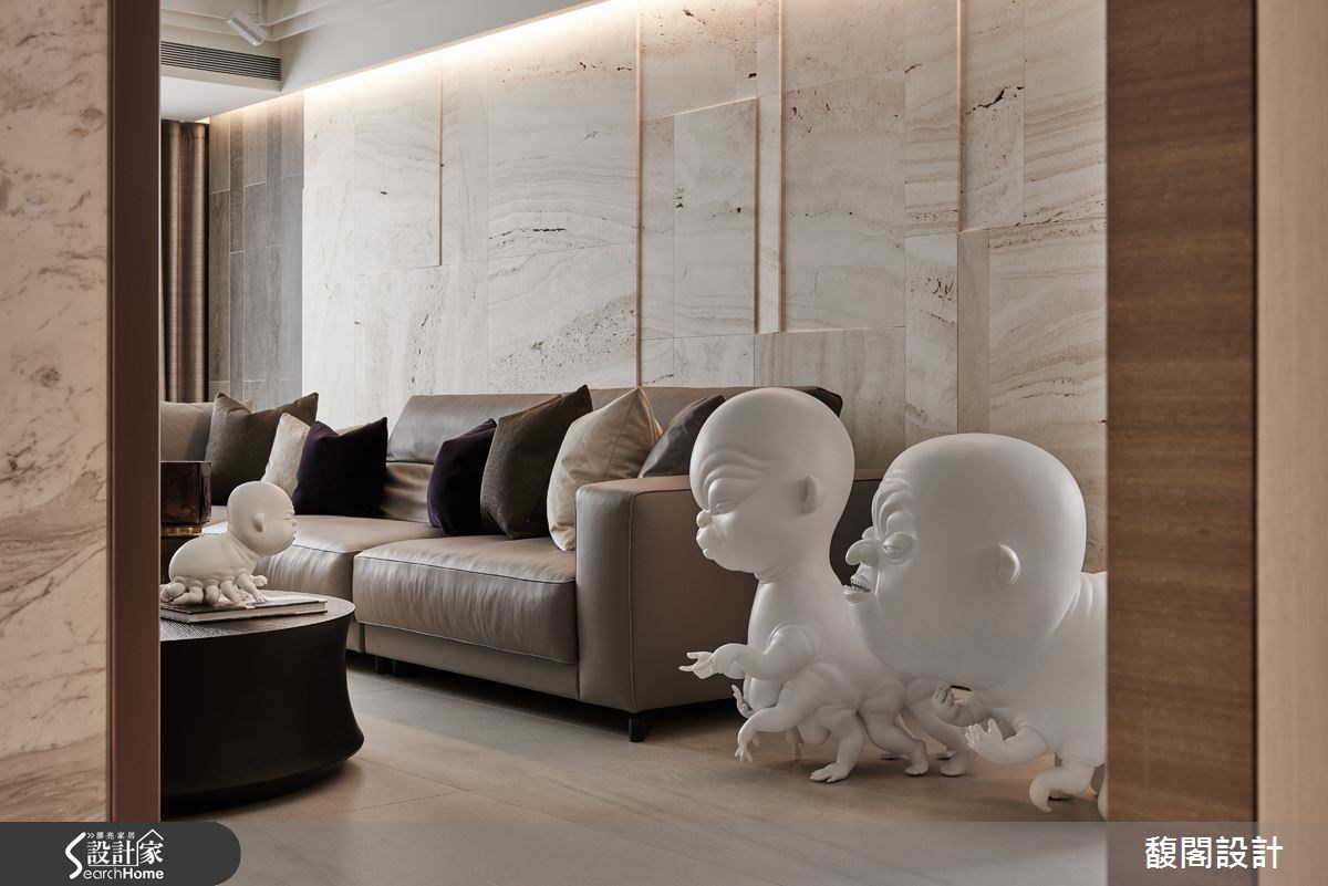 42坪老屋(16~30年)＿新古典客廳案例圖片＿FUGE GROUP 馥閣設計集團＿馥閣_忠孝林宅之2