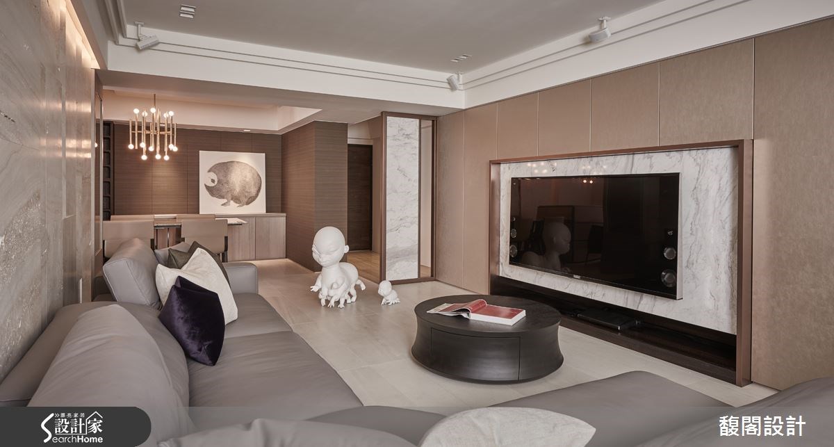 42坪老屋(16~30年)＿新古典客廳案例圖片＿FUGE GROUP 馥閣設計集團＿馥閣_忠孝林宅之5