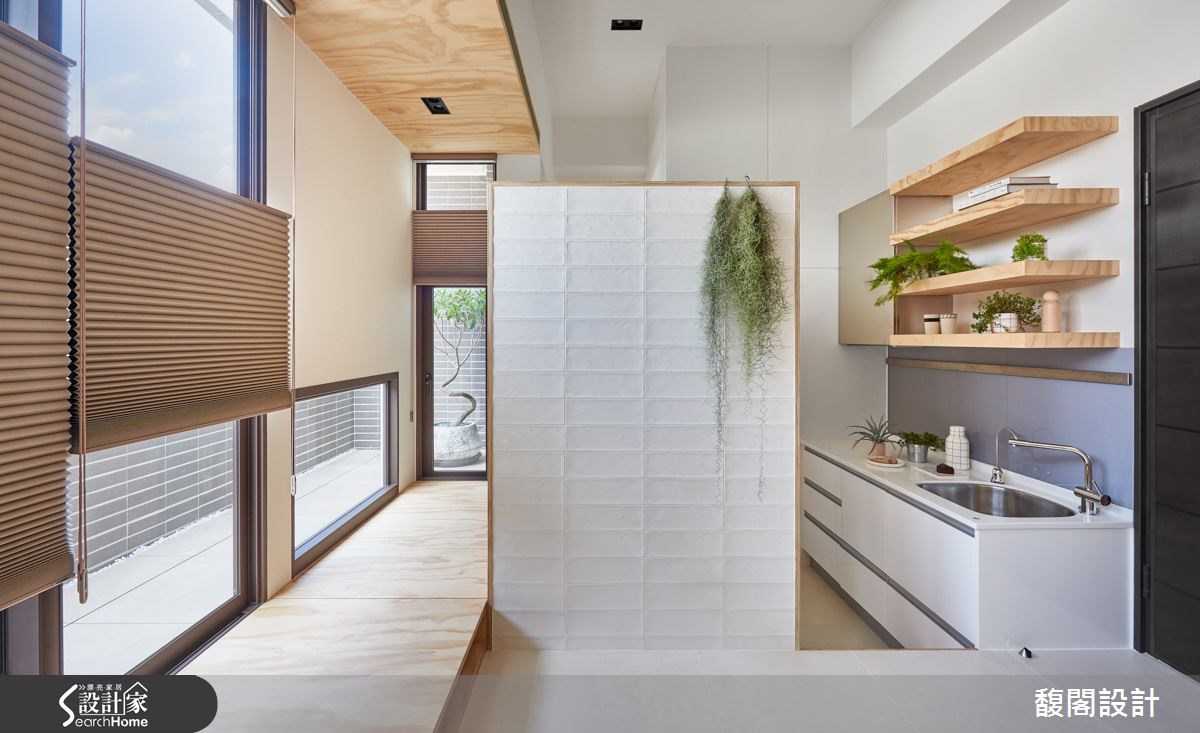 10坪新成屋(5年以下)＿簡約風廚房案例圖片＿FUGE GROUP 馥閣設計集團＿馥閣_10坪迷你超機能小宇宙之2