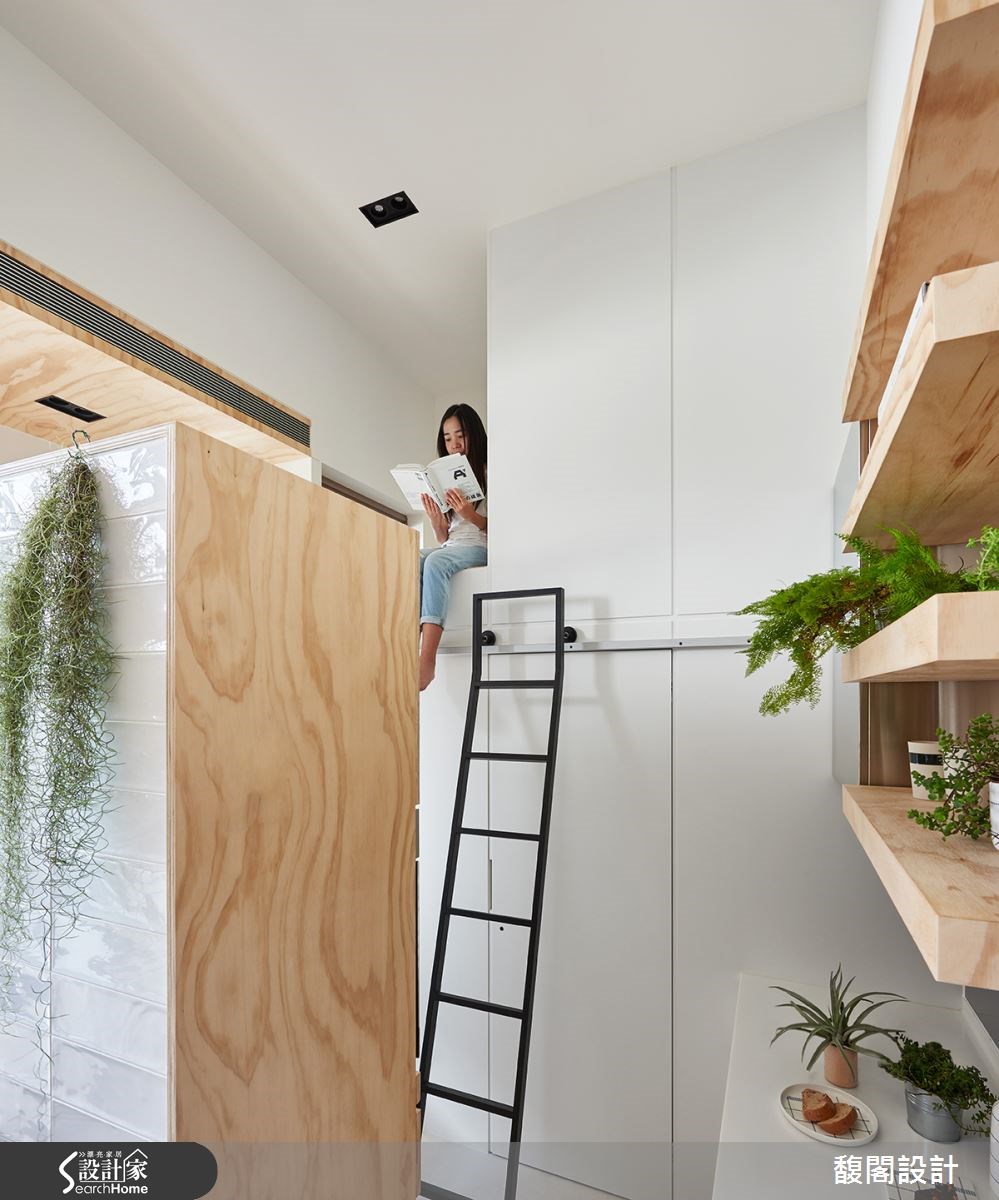 10坪新成屋(5年以下)＿簡約風書房案例圖片＿FUGE GROUP 馥閣設計集團＿馥閣_10坪迷你超機能小宇宙之11