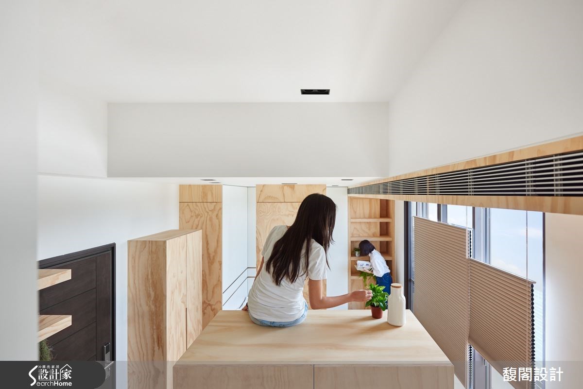 10坪新成屋(5年以下)＿簡約風書房案例圖片＿FUGE GROUP 馥閣設計集團＿馥閣_10坪迷你超機能小宇宙之12