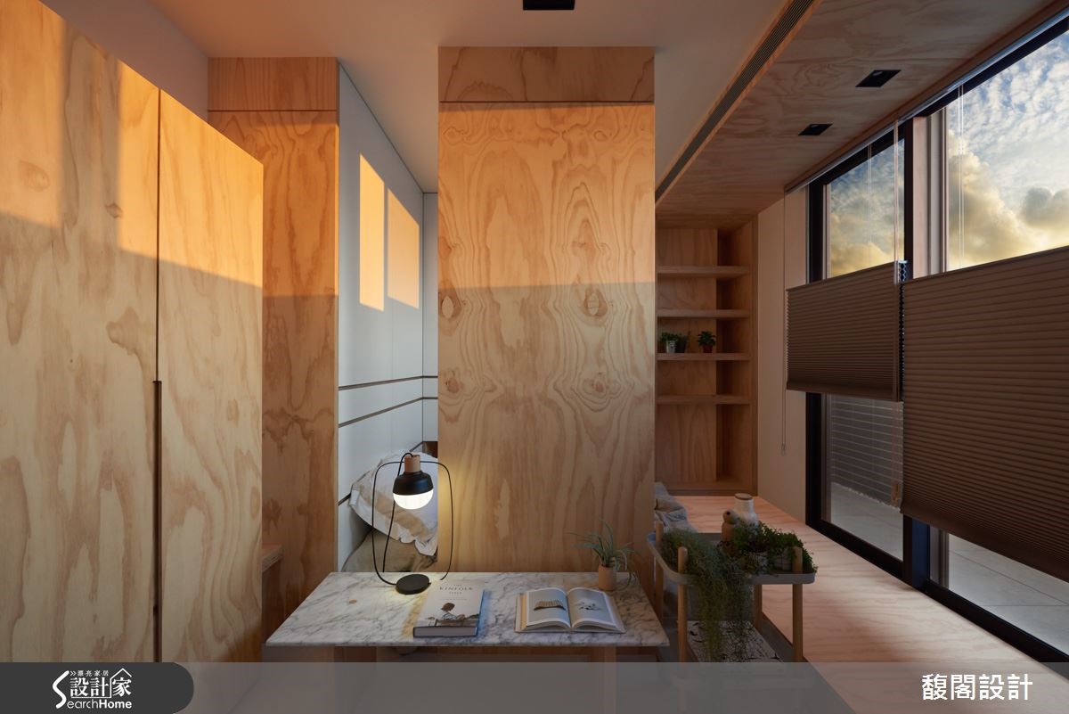 10坪新成屋(5年以下)＿簡約風書房案例圖片＿FUGE GROUP 馥閣設計集團＿馥閣_10坪迷你超機能小宇宙之14