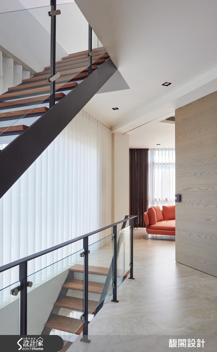 186坪＿混搭風樓梯案例圖片＿FUGE GROUP 馥閣設計集團＿馥閣_角度之14