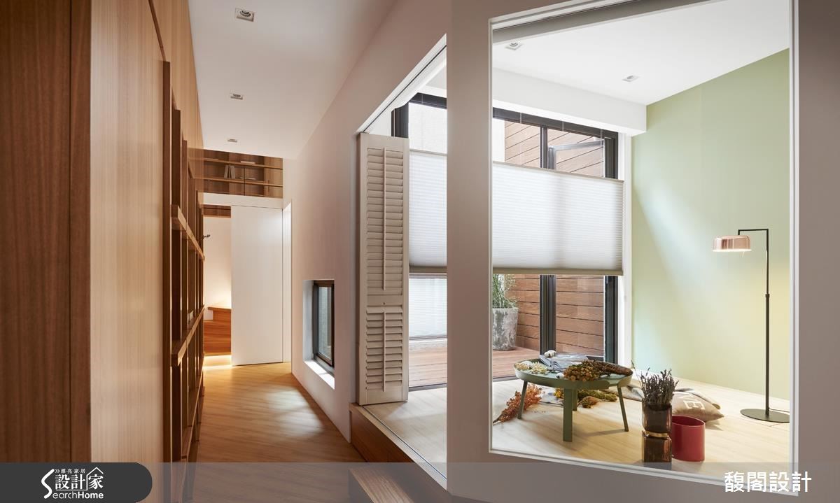 63坪老屋(16~30年)＿混搭風玄關案例圖片＿FUGE GROUP 馥閣設計集團＿馥閣_光井之14