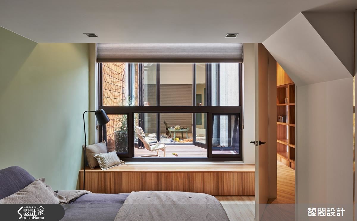 63坪老屋(16~30年)＿混搭風臥室案例圖片＿FUGE GROUP 馥閣設計集團＿馥閣_光井之17