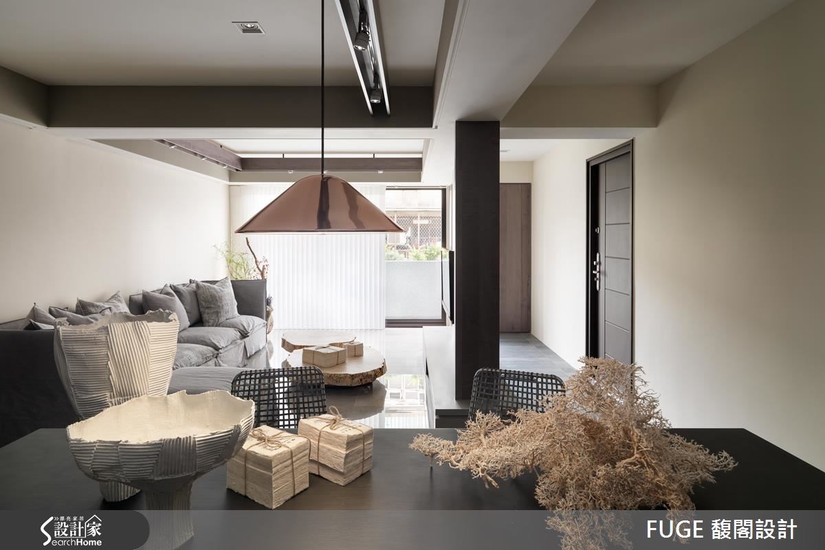 30坪老屋(16~30年)＿簡約風客廳餐廳走廊案例圖片＿FUGE GROUP 馥閣設計集團＿馥閣_FUGE Project No.331之3